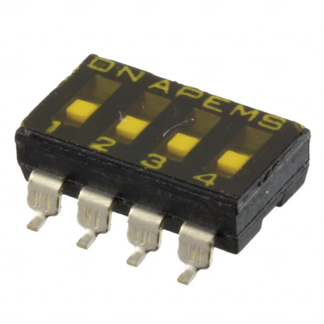 DMR04TTR SWITCH SLIDE DIP SPST 25MA 24V