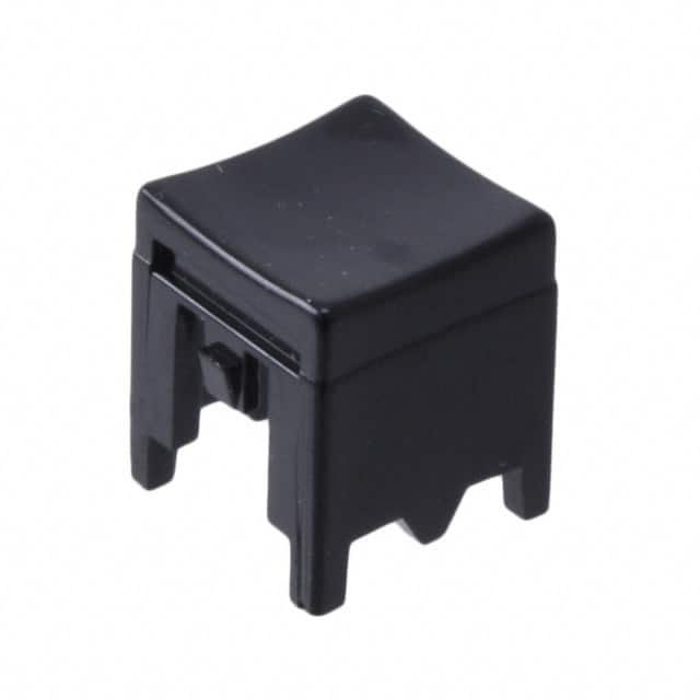 P23492 CAP PUSHBUTTON SQUARE BLACK