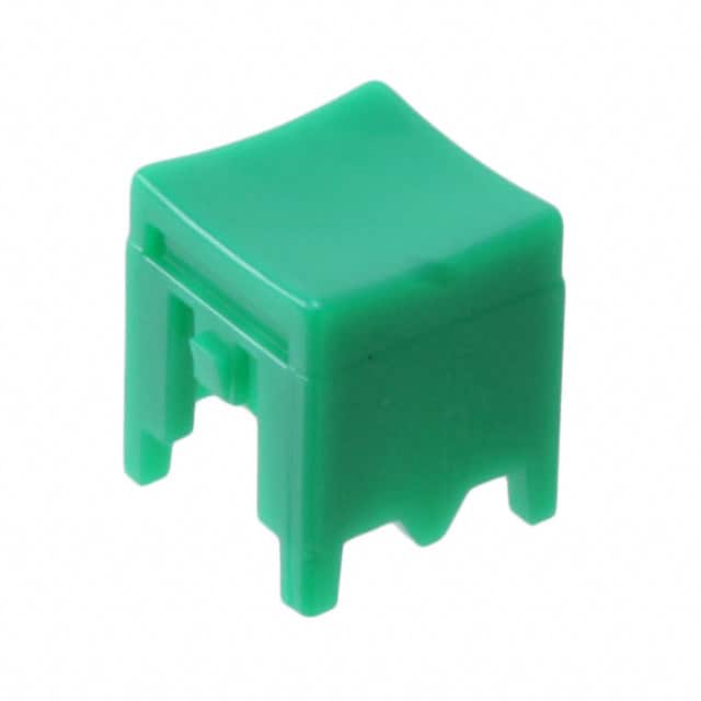 P23493 CAP PUSHBUTTON SQUARE GREEN