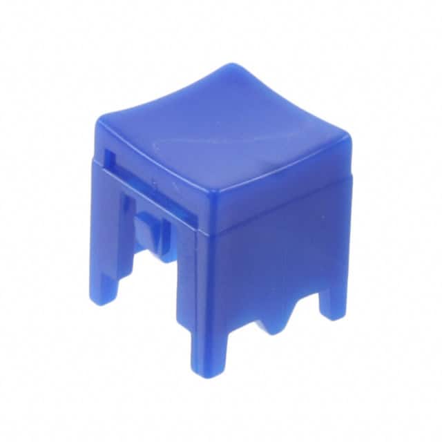 P23494 CAP PUSHBUTTON SQUARE BLUE
