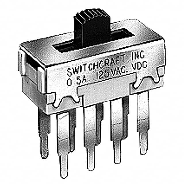 C56313L1 SWITCH SLIDE DP3T 500MA 125V