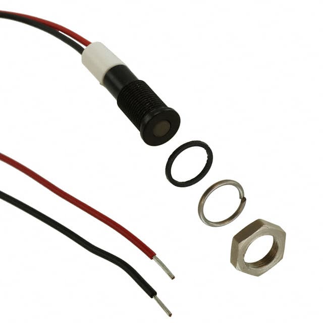 Q6F3BXXW12E LED PM INDICATOR FLUSH WHT