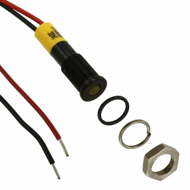 Q6F3BXXY24E LED PM INDICATOR FLUSH YLW