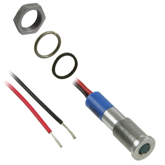 Q6F3CXXB12E LED PANEL MOUNT INDICATOR BLUE