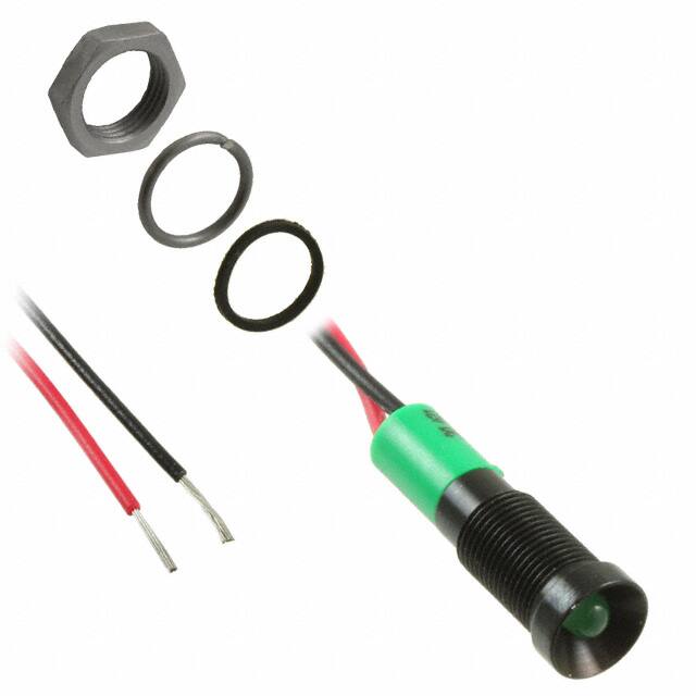 Q6R3BXXG12E LED PANEL MOUNT INDICATOR GRN