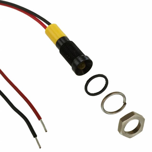 Q6R3BXXY12E LED PANEL MOUNT INDICATOR YLW