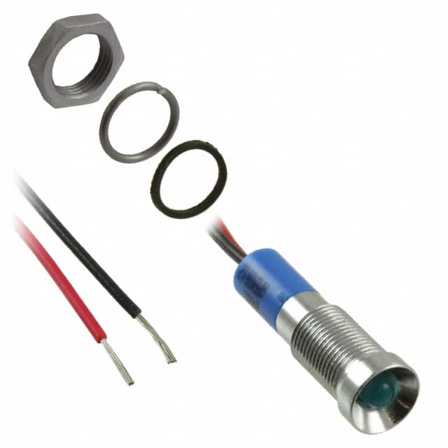 Q6R3CXXB24E LED PANEL MOUNT INDICATOR BLUE