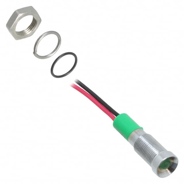 Q6R3CXXG12E LED PM INIDCATOR RECESSED GREEN