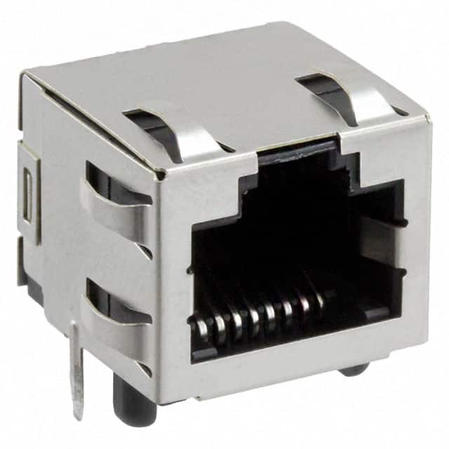 2-406541-3 CONN MOD JACK 8P8C R/A SHIELDED