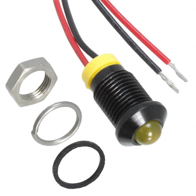 Q8P7BXXY02E LED PM IND PROMINENT YLW