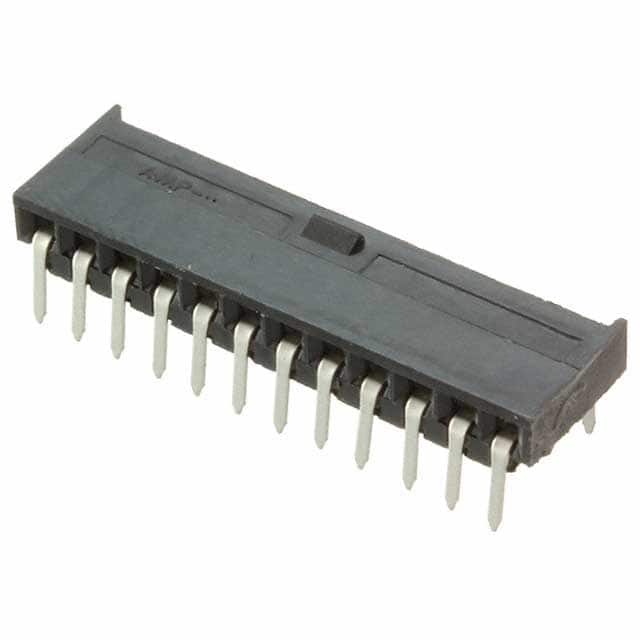 281336-1 CONN RCPT 12POS .100 T/H R/A TIN