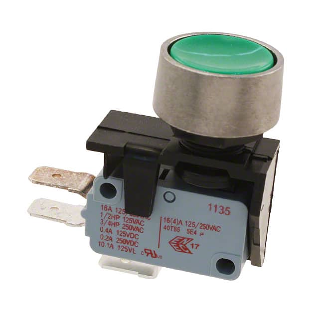 3832510KG SWITCH PUSHBUTTON SPDT 16A 250V