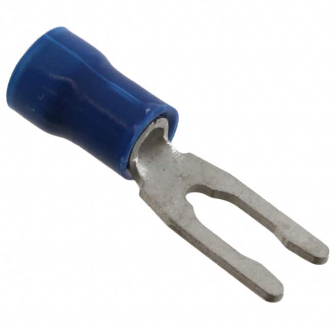 52463-1 CONN SPADE TERM 14-16AWG #6 BLU