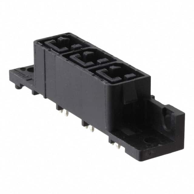 556881-3 CONN RCPT 3POS 11.18MM PCB SLDR