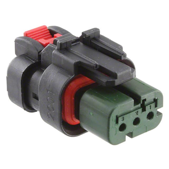 776523-4 CONN PLUG ASSY 3POS 18-20AWG GRN