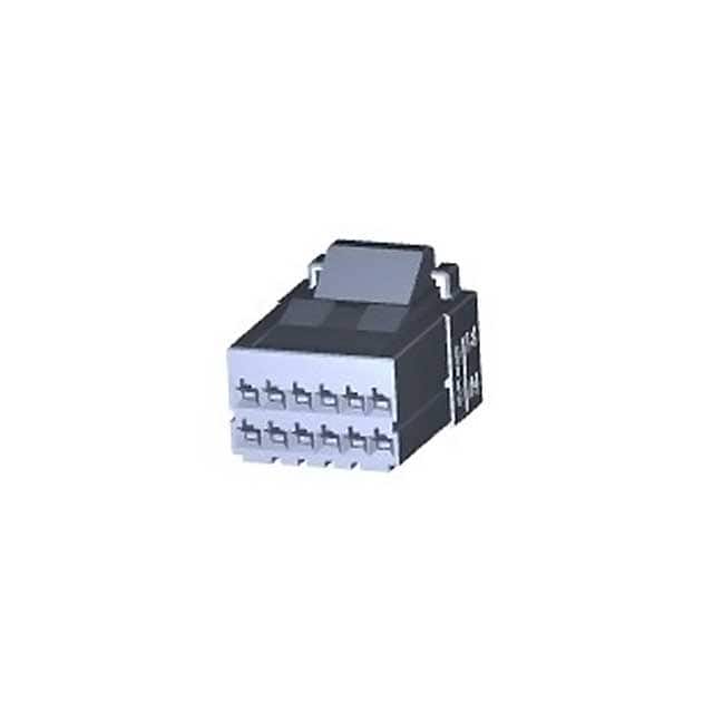 3-1318118-6 CONN RCPT HOUSING 12POS D2100