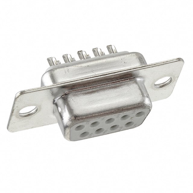 A-DF 09 LL/Z CONN DSUB RCPT 9POS STR SLDR CUP
