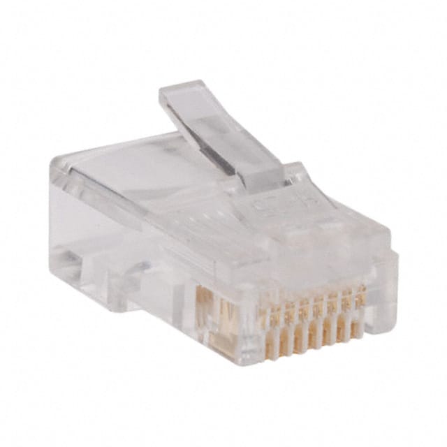 N030-100 CONN MOD PLUG 8P8C UNSHLD 1=100