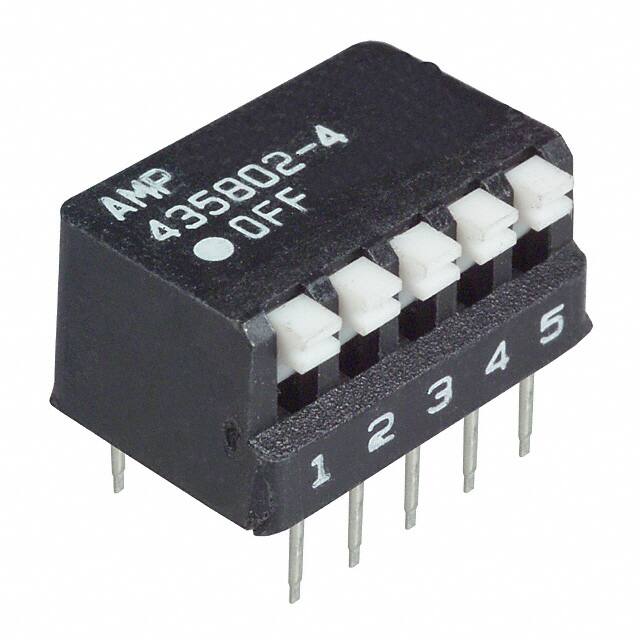 435802-4 SWITCH PIANO DIP SPST 25MA 24V