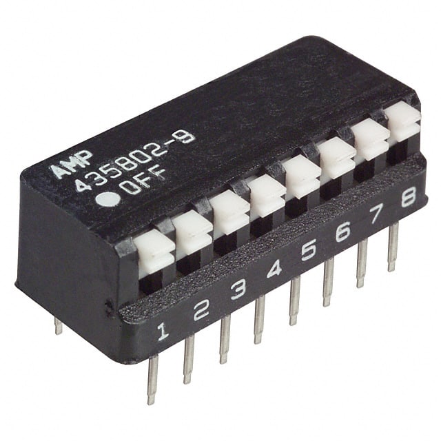 435802-9 SWITCH PIANO DIP SPST 25MA 24V