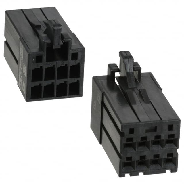 1-1318119-4 CONN RECEPT 8POS DUAL KEY-X