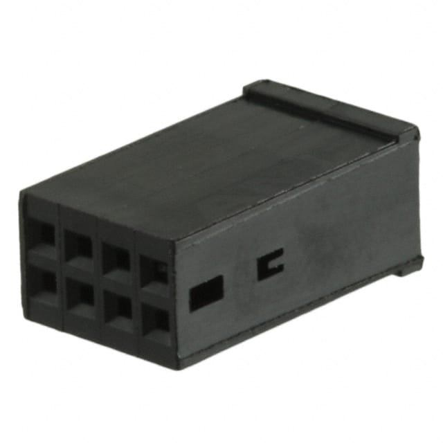 1-87133-0 CONN RCPT HSNG 8POS DUAL CRIMP