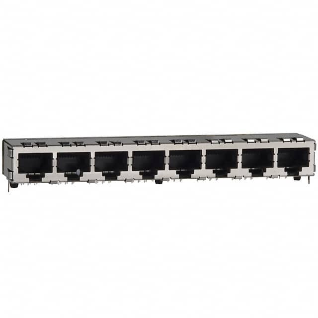 406491-1 CONN MOD JACK 8P8C R/A SHIELDED