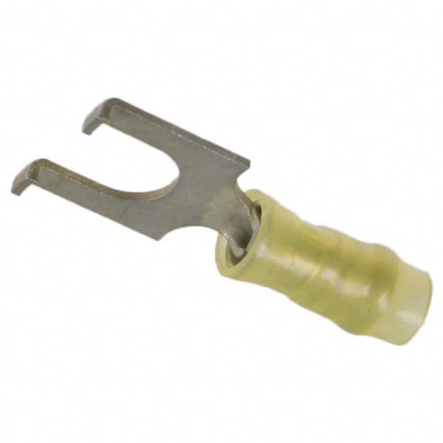 8-51874-1 CONN SPADE TERM 22-26AWG #6 YEL