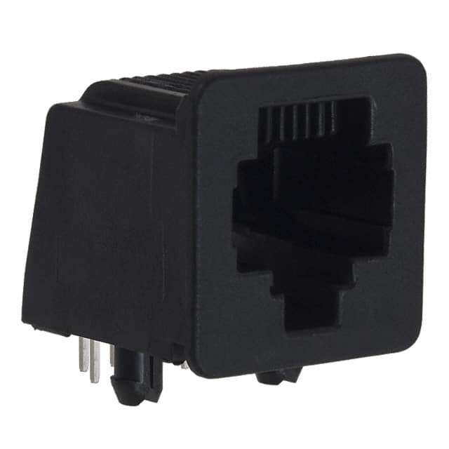 520242-2 CONN MOD JACK 6P4C R/A UNSHLD