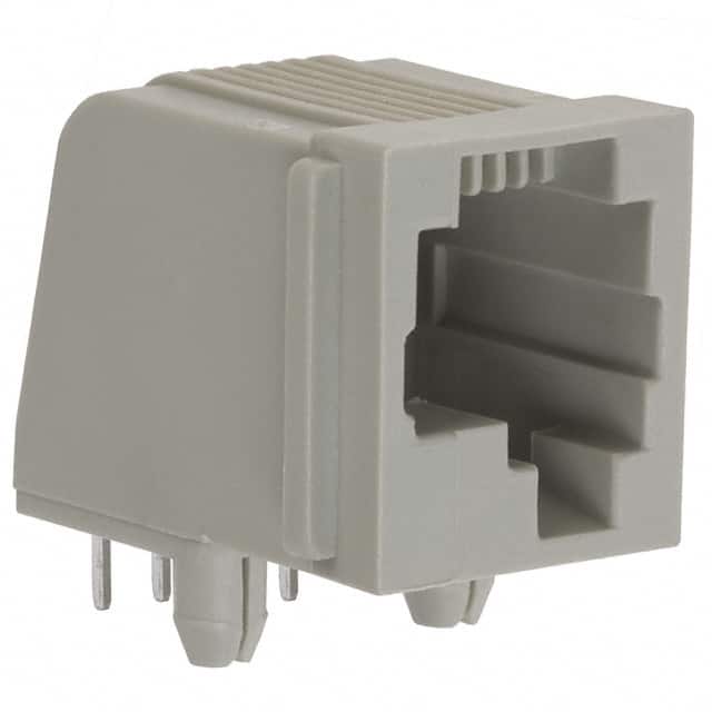 5555003-1 CONN MOD JACK 6P6C R/A UNSHLD