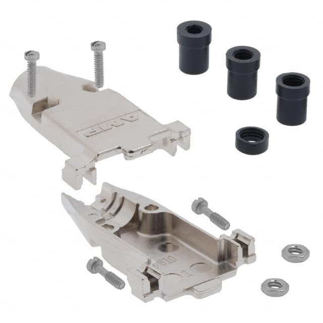 748676-1 CONN BACKSHELL DB9 DIE CAST