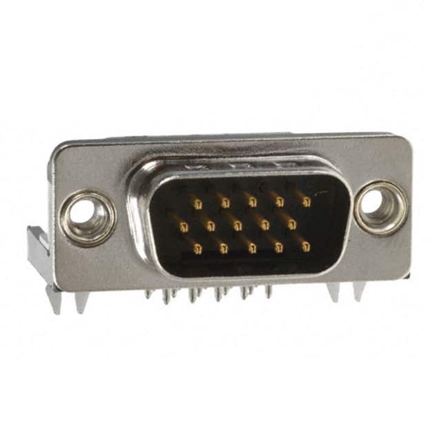 749767-1 CONN DSUB HD PLUG 15POS R/A SLDR
