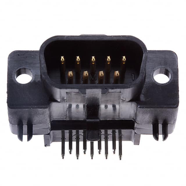 745001-3 CONN D-SUB PLUG 9POS R/A SOLDER