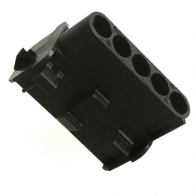480764-9 CONN U-MNL CAP 5POS 94V-2 BLK