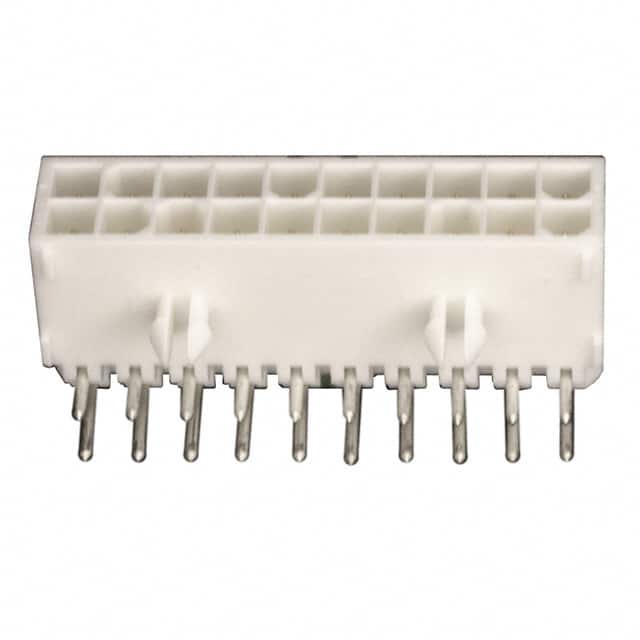 794106-2 CONN HDR 20POS R/A DUAL .163 AU
