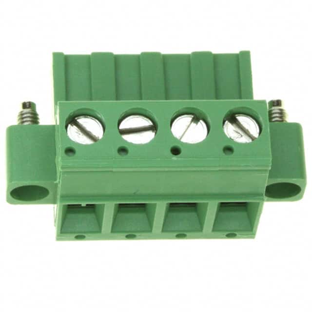 796859-4 TERM BLOCK PLUG 4POS STR 5.08MM