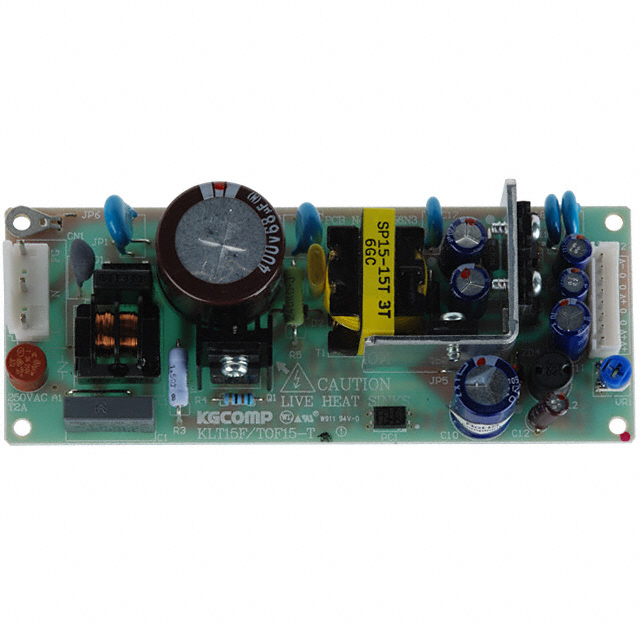 KLT15F-0522 AC/DC CONVERTER 5V +/-12V 15W
