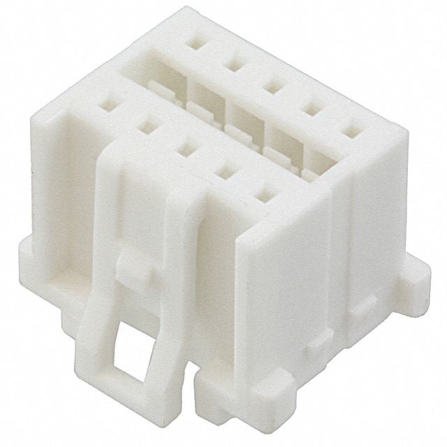 624010213322 CONN FEM HSING 10POS 2MM DL ROW