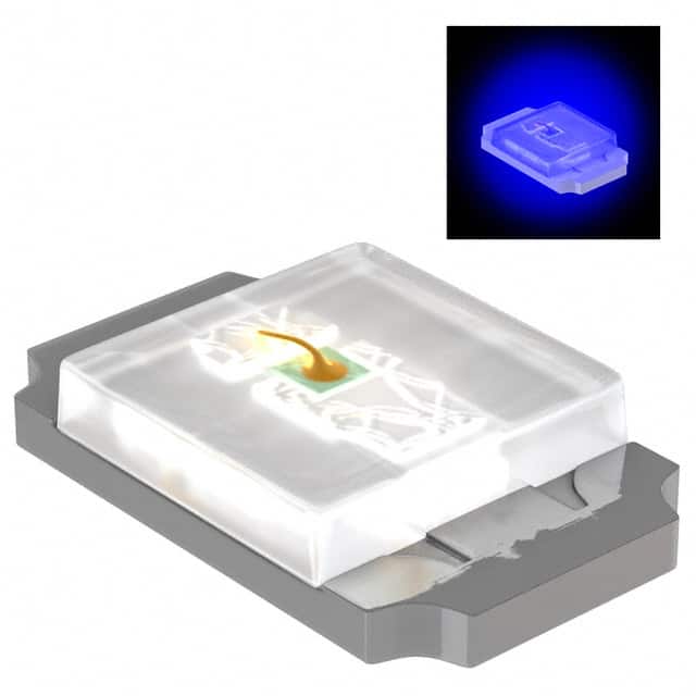 SMLP12BC7TT86 LED BLUE CLEAR 0402 SMD