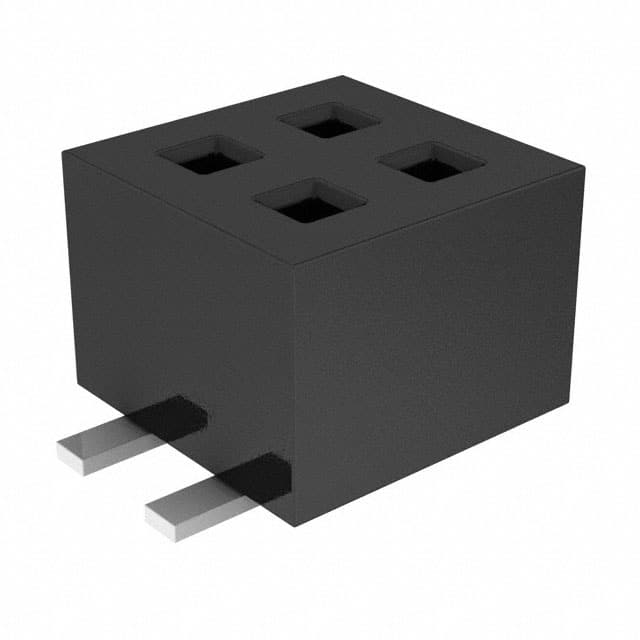 CLP-102-02-F-D CONN RCPT 4POS DUAL .05