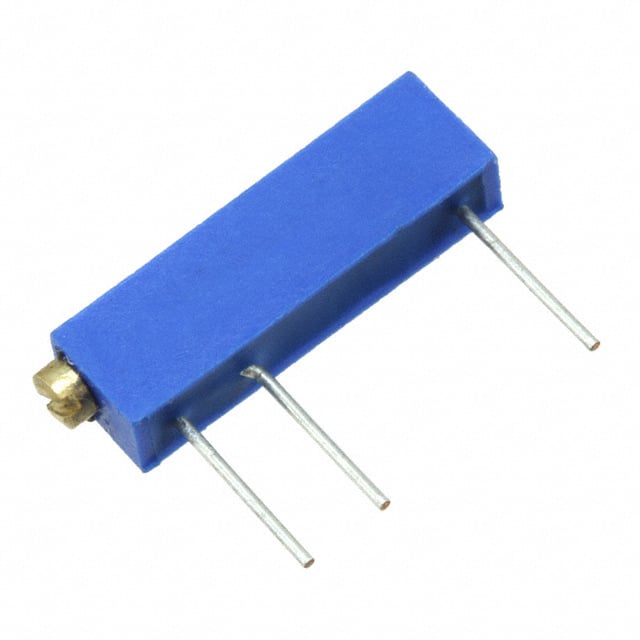 3082P-1-100 TRIMMER 10 OHM 0.3W PC PIN