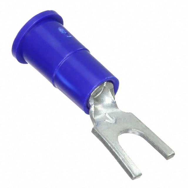 BFV14-6Q CONN SPADE TERM 14-16AWG #6 BLU