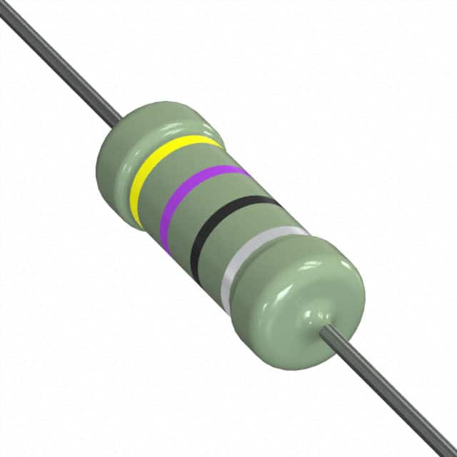 CCR47RKT RES 47 OHM 1/2W 10% AXIAL