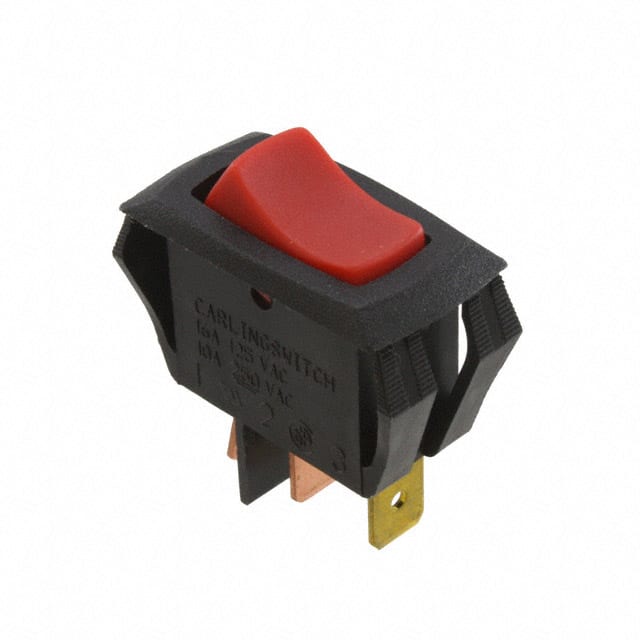 LRA211-RS-B/125N SWITCH ROCKER SPST 16A 125V