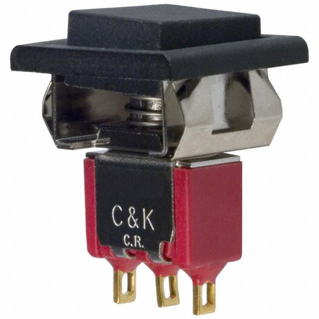 8125J81ZBE22 SWITCH PUSH SPDT 0.4VA 20V