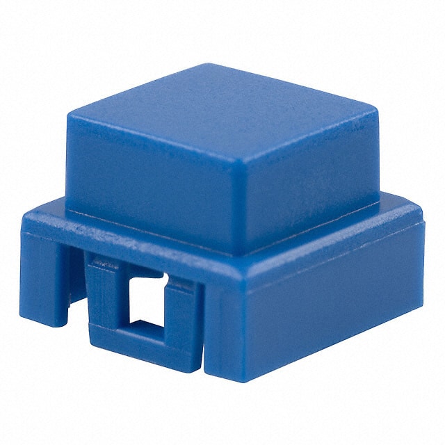 BTNK0160 CAP TACTILE SQUARE BLUE