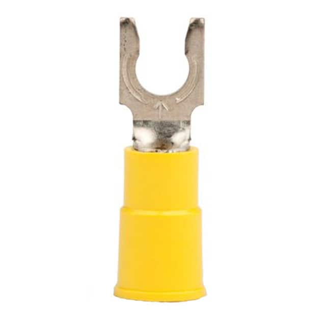 94881 CONN SPADE TERM 10-12AWG #6 YEL