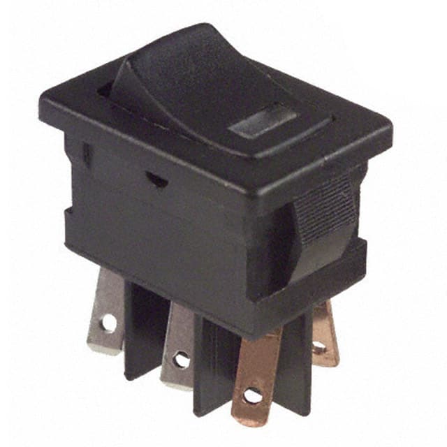 DM64J72S205Q3 SWITCH ROCKER DPST 10A 125V