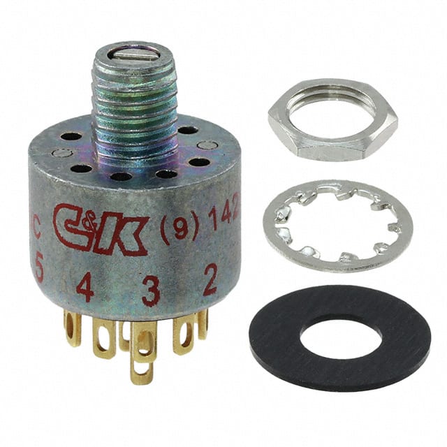 MB05L2NZGF SWITCH ROTARY 5POS 250MA 125V
