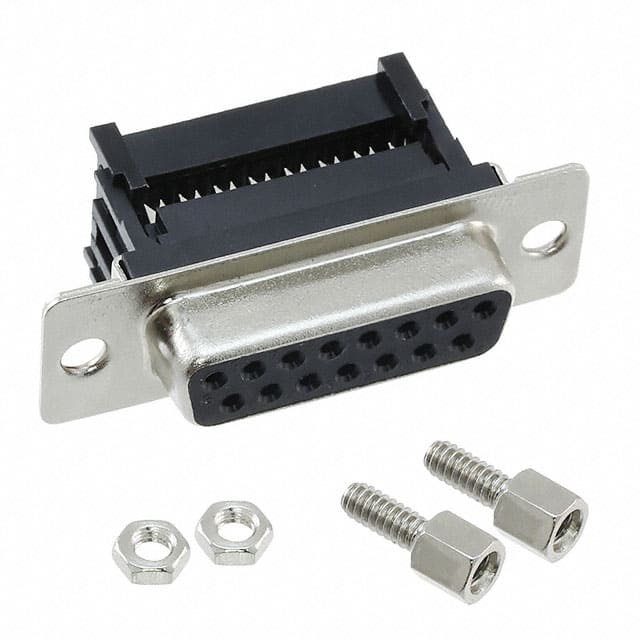 400F0-15-1-00 CONN D-SUB RCPT 15POS STR IDC
